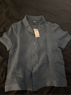 Abercrombie knit polo - Blue